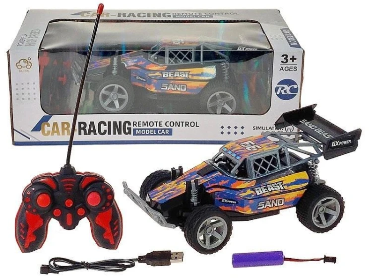 Wyścigówka R/C 5 funkcji 1:16, ADAR