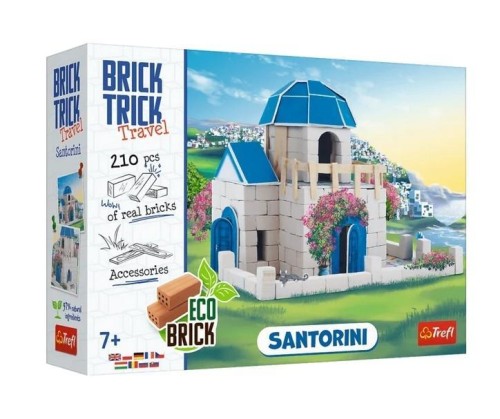 Brick Trick Travel - Santorini TREFL, Trefl