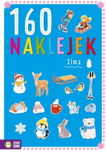 160 naklejek. Zima, Justyna Zalewska