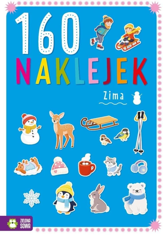 160 naklejek. Zima, Justyna Zalewska