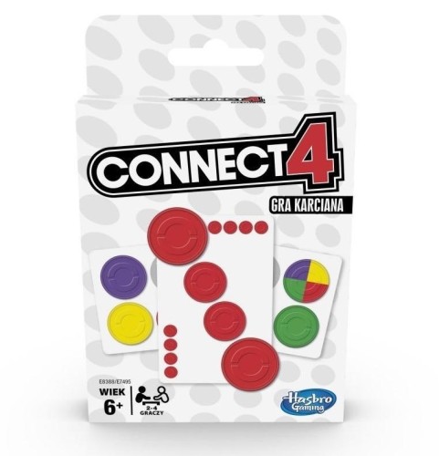 Connect 4. Card Game, HASBRO