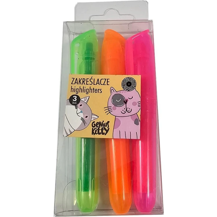 Zakreślacze Genius Kitty 3kol, Ziemia Obiecana