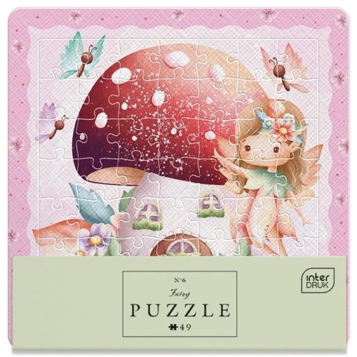 Puzzle w ramce 49 Friends Fairy, INTERDRUK