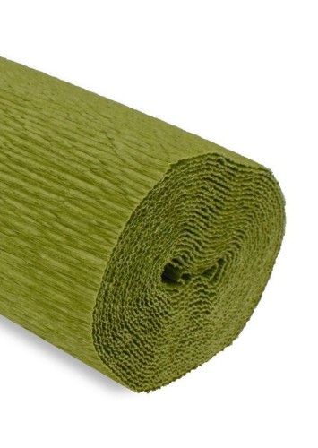 Krepina 50x250cm 180g zielony antyczny