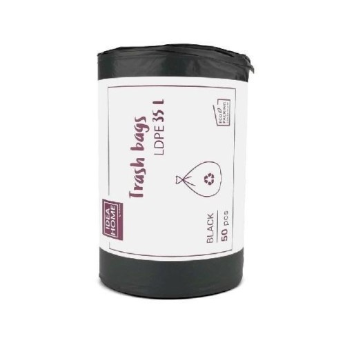 Worki na śmieci 35l czarne 50szt, IDEA