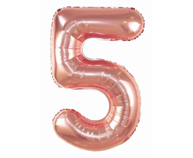 Balon foliowy 5 candy pink 85cm