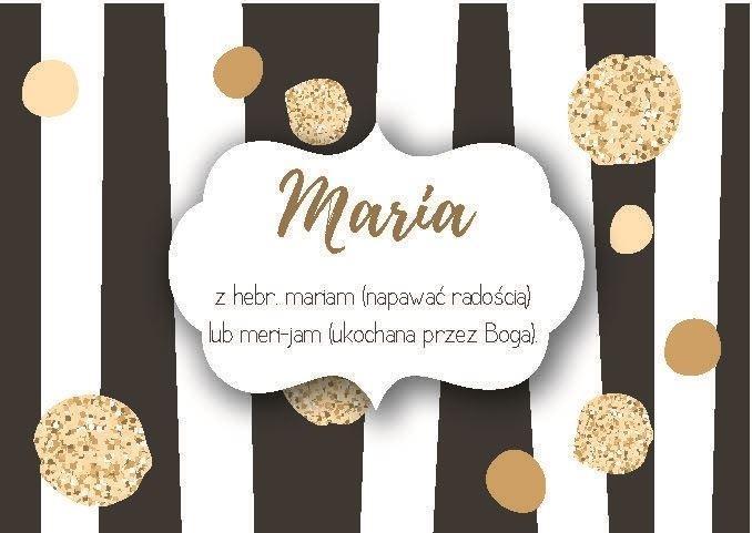 Magnes Imiona - Maria, Szaron