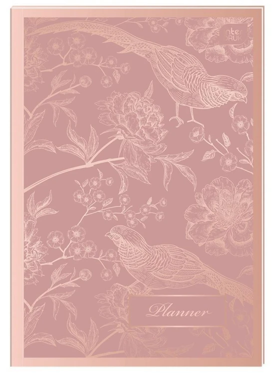 Planer A5/80K Rose Gold, INTERDRUK