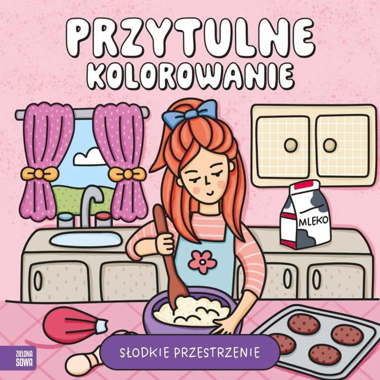 Przytulne kolorowanie. Słodkie przestrzenie