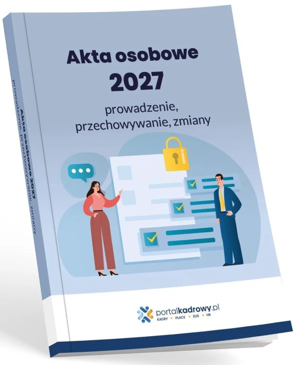 Akta osobowe 2027 prowadzenie, przechowywanie...