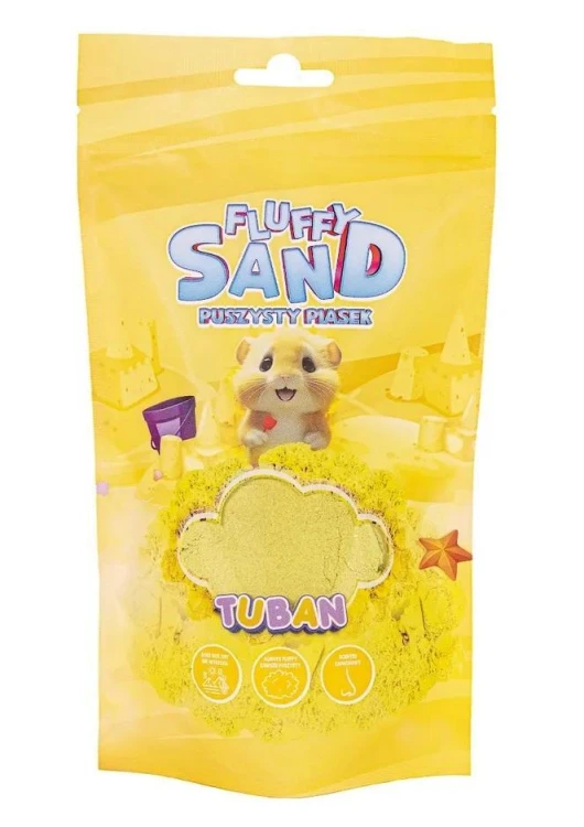 Fluffy Sand 90g puszysty piasek żółty TUBAN, Tuban