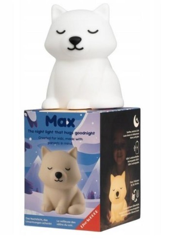 Lampka Nocna silikonowa Max LiveSoGOOD, Tossit