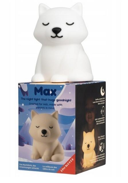 Lampka Nocna silikonowa Max LiveSoGOOD, Tossit