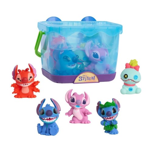 Stitch Wiaderko z figurkami do kąpieli, Just Play
