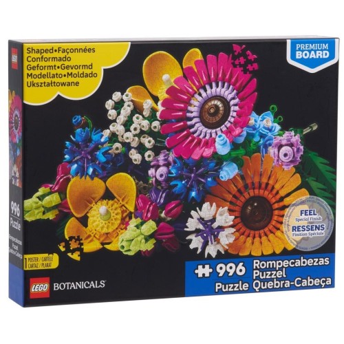 Lego Puzzle 1000 Botanicals Wildflower, Just Play