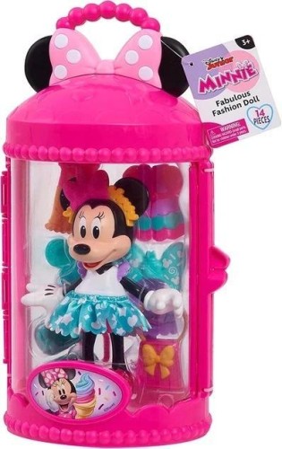 Minnie Mouse lalka Fabulous Fashion Kapsuła różowa