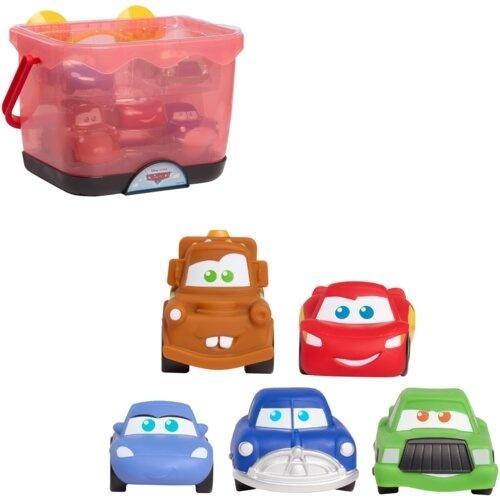 Cars Wiaderko z figurkami do kąpieli, Just Play
