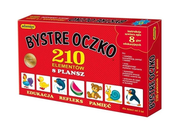 Bystre oczko - Zestaw edukacyjny, Adamigo