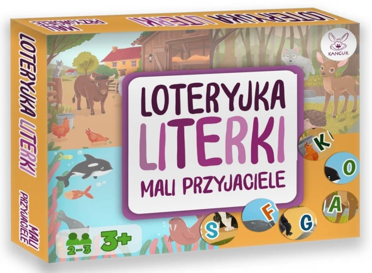Loteryjka Literki - Mali Przyjaciele, Kangur