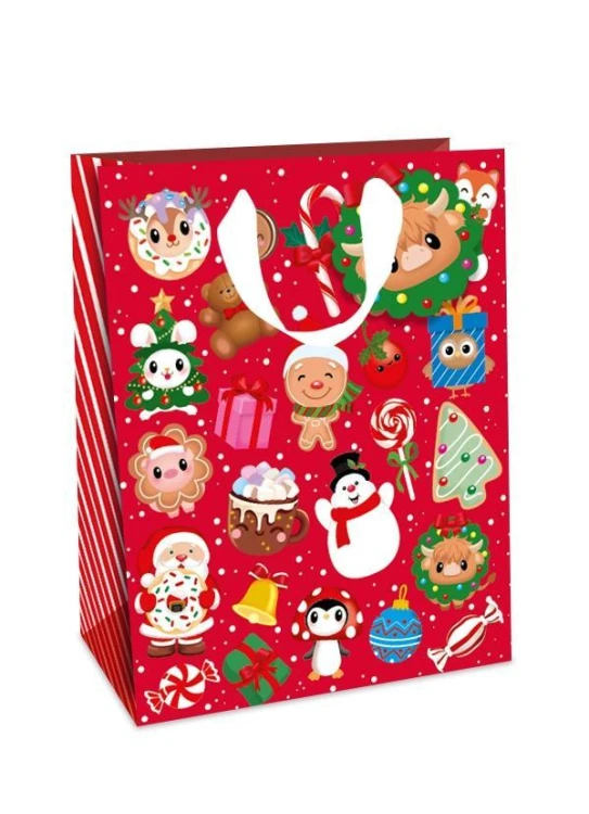 Torebka prezentowa Boże Narodzenie L - Jolly...