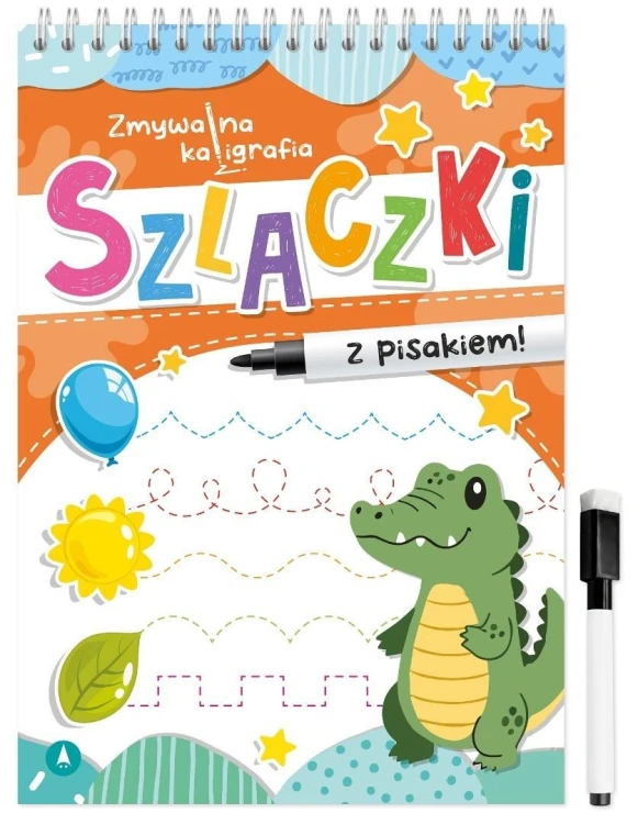 Zmywalna kaligrafia. Szlaczki, Katarzyna Jankowiak