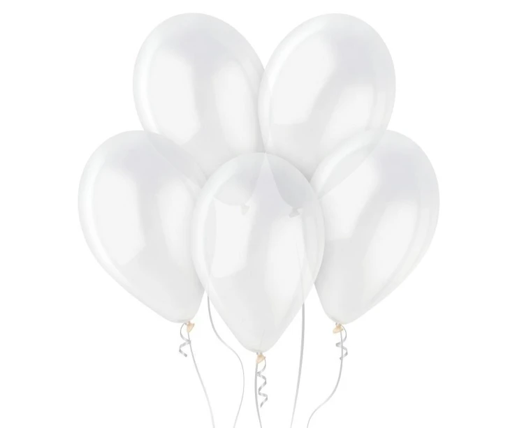 Balony Gemar pastel transparentne 30cm 100szt