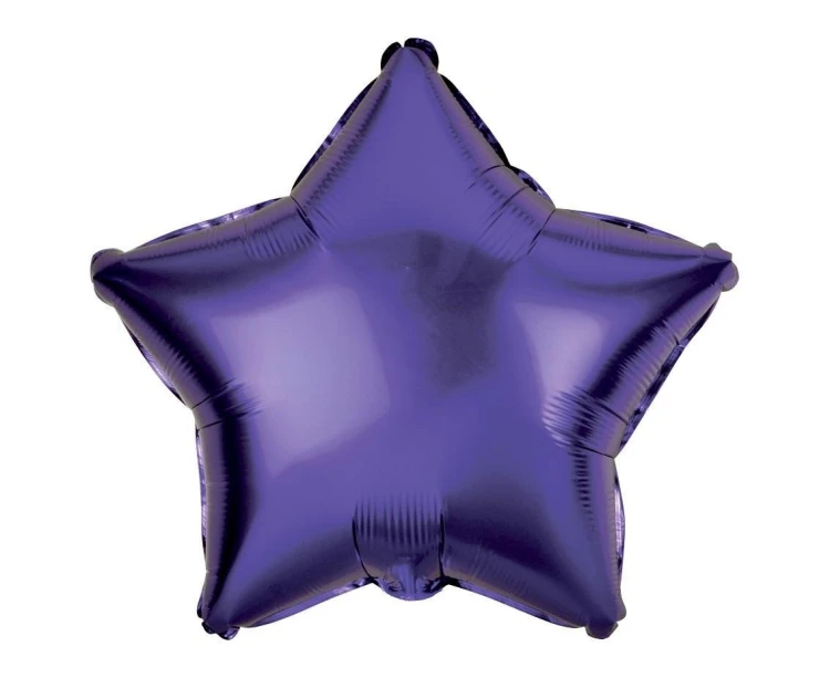 Balon foliowy Gwiazda fioletowa 48cm
