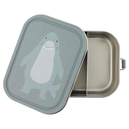 Lunch box stalowy duży Rekin