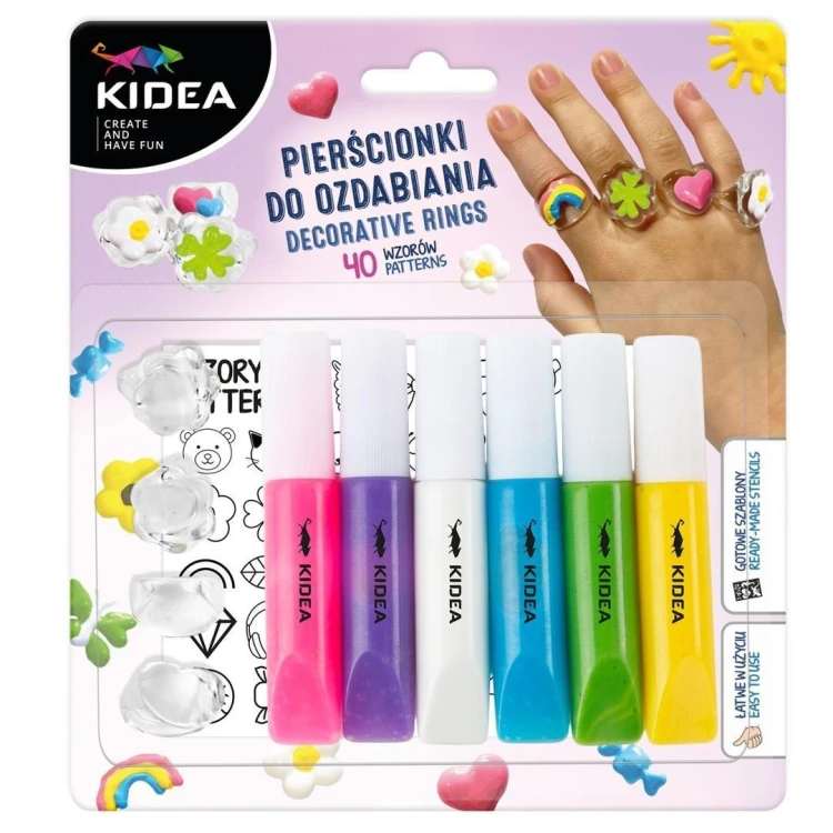 Pierścionki do ozdabiania KIDEA, DERFORM
