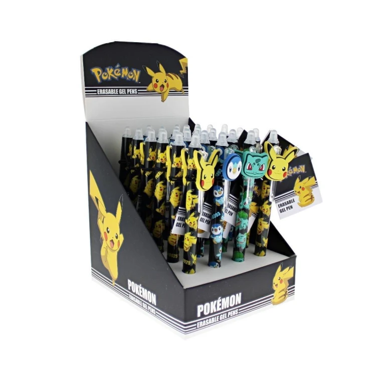 Pokemon długopis żelowy wymazywalny (24szt)