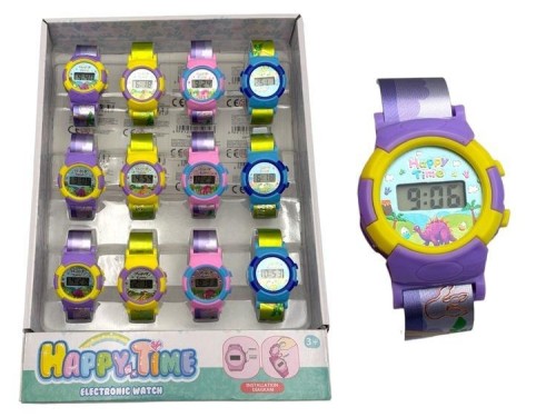 Zegarek elektroniczny dziecięcy (12szt), Cabo-Toys