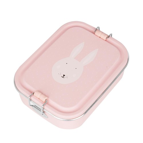 Lunch box stalowy mały Królik