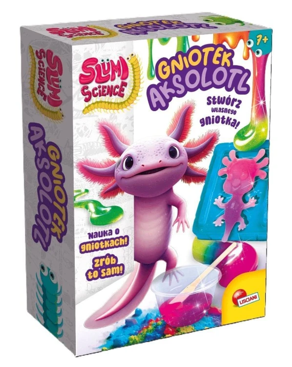 Gniotek Aksolotl Slumi Science, Lisciani
