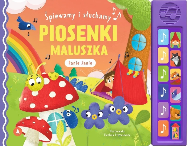 Śpiewamy i słuchamy. Piosenki maluszka. Panie...