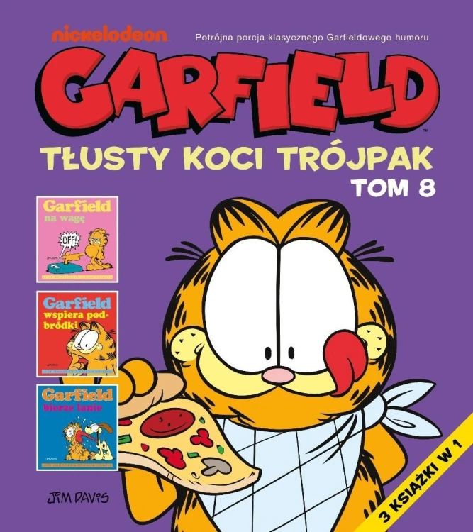 Garfield T.8 Tłusty koci trójpak