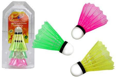 Lotki do badmintona 3szt, Leantoys