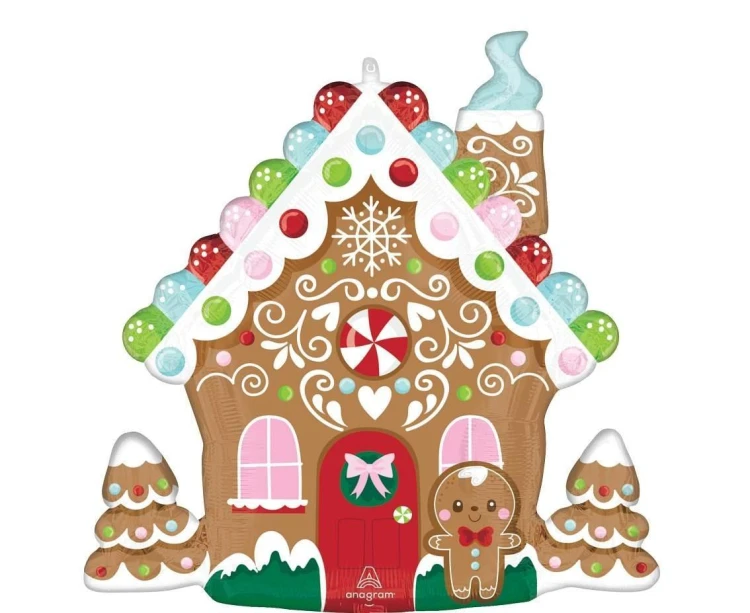 Balon foliowy SuperShape Baking Spirits Bright