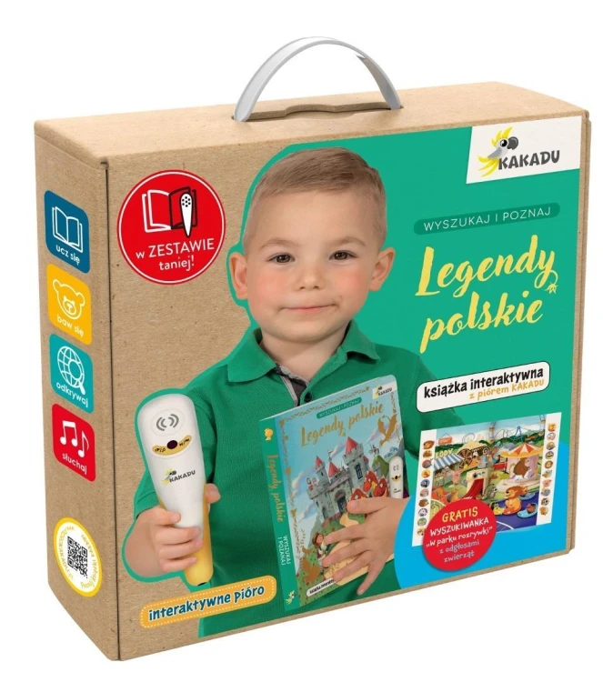 Mówiąca książka interaktywna Legendy polskie