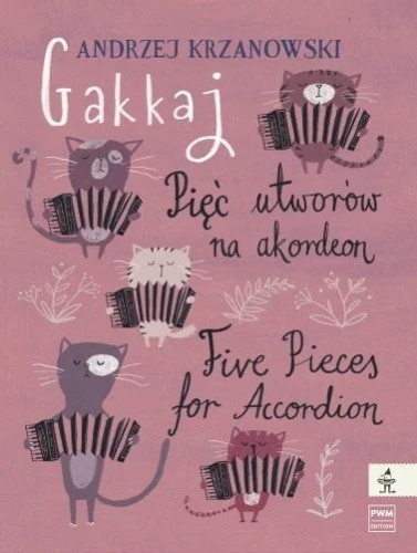 Gakkaj Pięć utworów na akordeon