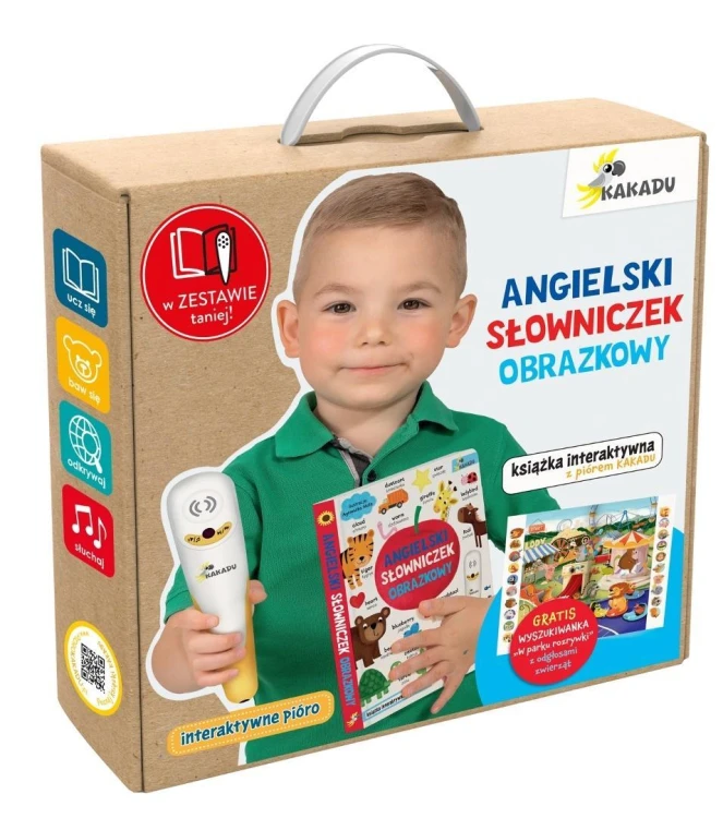 Angielski słowniczek obrazkowy Mówiąca książka..