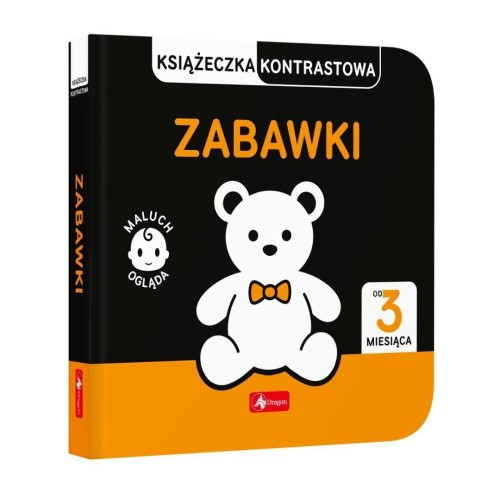 Zabawki - książka kontrastowa, Maciej Pieda