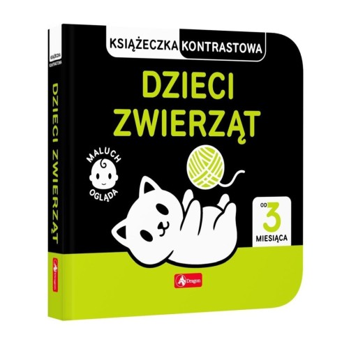 Dzieci zwierząt - książka kontrastowa