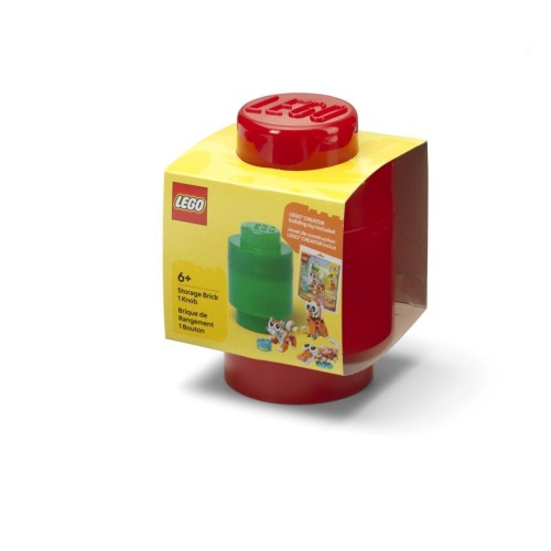 LEGO(R) pojemnik z klockami Animals 3w1 - czerwony