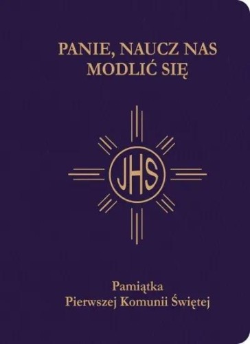 Pamiątka I Komunii Świętej - Modlitewnik granatowy
