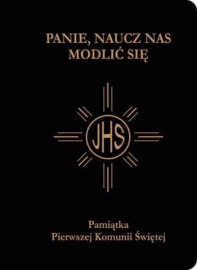 Pamiątka I Komunii Świętej - Modlitewnik czarny