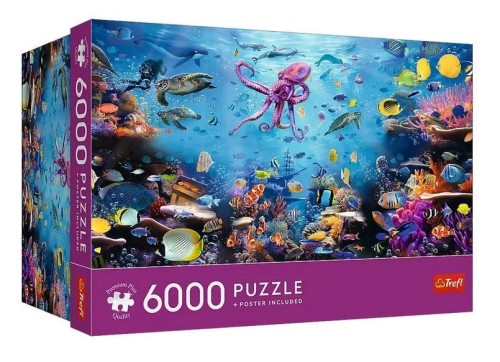 Puzzle 6000 Life of the Coral Reef TREFL, Trefl