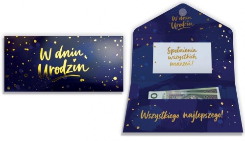 Koperta prezentowa Urodziny