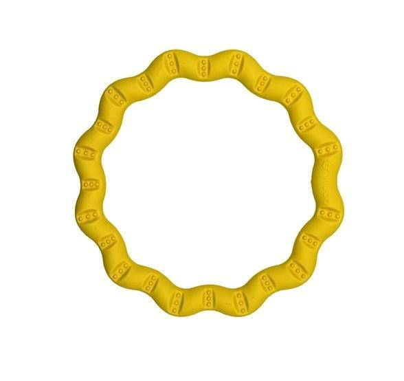 Ring do przeciągania dla psa Fringoo żółty