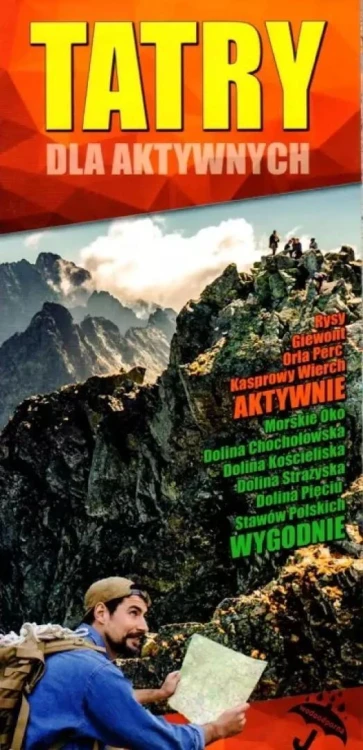 Mapa turystyczna - Tatry dla aktywnych 1:22 500