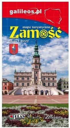 Mapa turystyczna - Zamość 1:11 000, praca zbiorowa